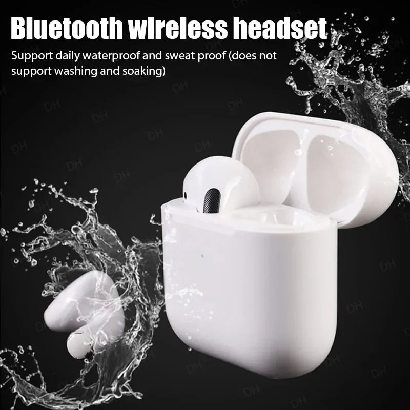 Pro4 TWS Bluetooth 5.0 Wireless Earbuds with Mic & Charging Case